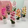 Artificialseven Butterfly Flowers Orchid Decor For Living Decoration Room