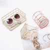 Office Supplies Desktop Storage Basket Pen Holder Sort Out Nordic Rose Gold IronRound Square