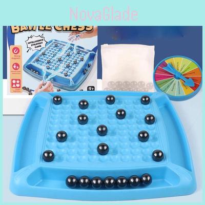 Magnetic Induction Chess Fun Magnetic Chess Game For Training Focus And Logical Thinking Educational Toy For Parent-child Interaction Plastic Material