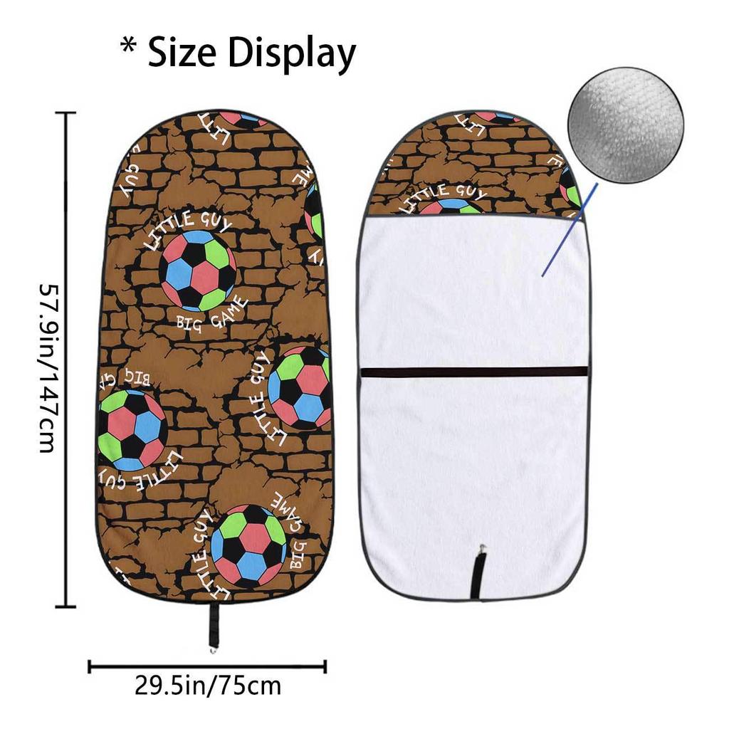 Universal Car Seat Towel Cover - All-Season Protector for Gym & Workout