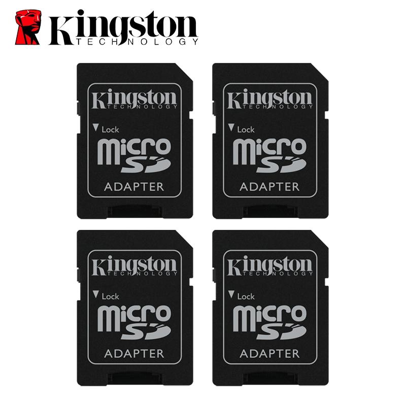 

Адаптер Kingston SD, адаптер Micro SD для SD-карты, адаптер TF-карты Micro SDHC для SD SDHC, работает с картами памяти для старых камер, медицинских приборов SD Adapter（4 PCS）
