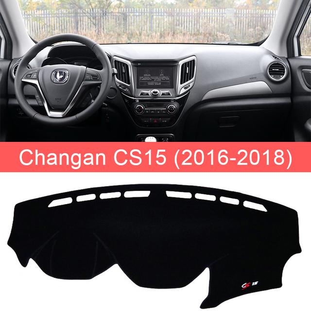 For Changan CS15 2016-2018 2019 2020 2021 2022 Car Dashboard Cover Mat Sun Shade Pad Instrument Panel Carpet ANti-UV Accessories