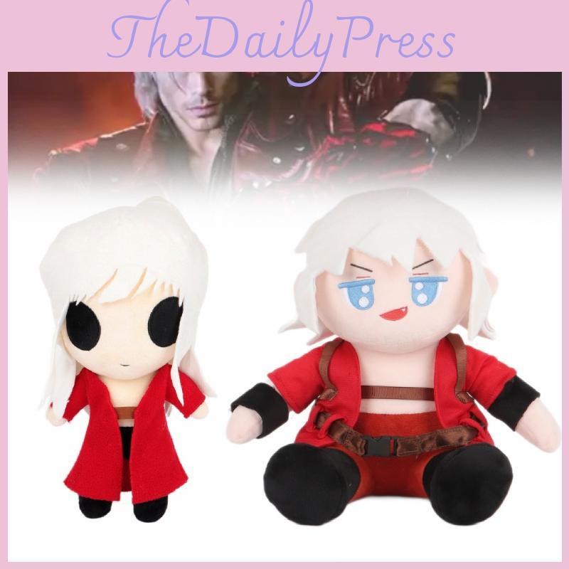 Devil Cry May Dante Plush Toy Stuffed Doll Anime Game Peripheral Decor Cartoon