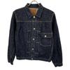 TCB JEANS&CO. Indigo Cotton Cinch Bag 30's 1st Denim Jacket T-Back Old Style Jacket 40 IndigoUsed