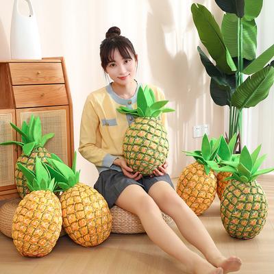 Ovoce a ananas Plyšová hračka Plyšová měkká realistická rostlina Ananas Spací polštář Polštář Panenka Hračky pro děti Dívky Domácí dekorace
