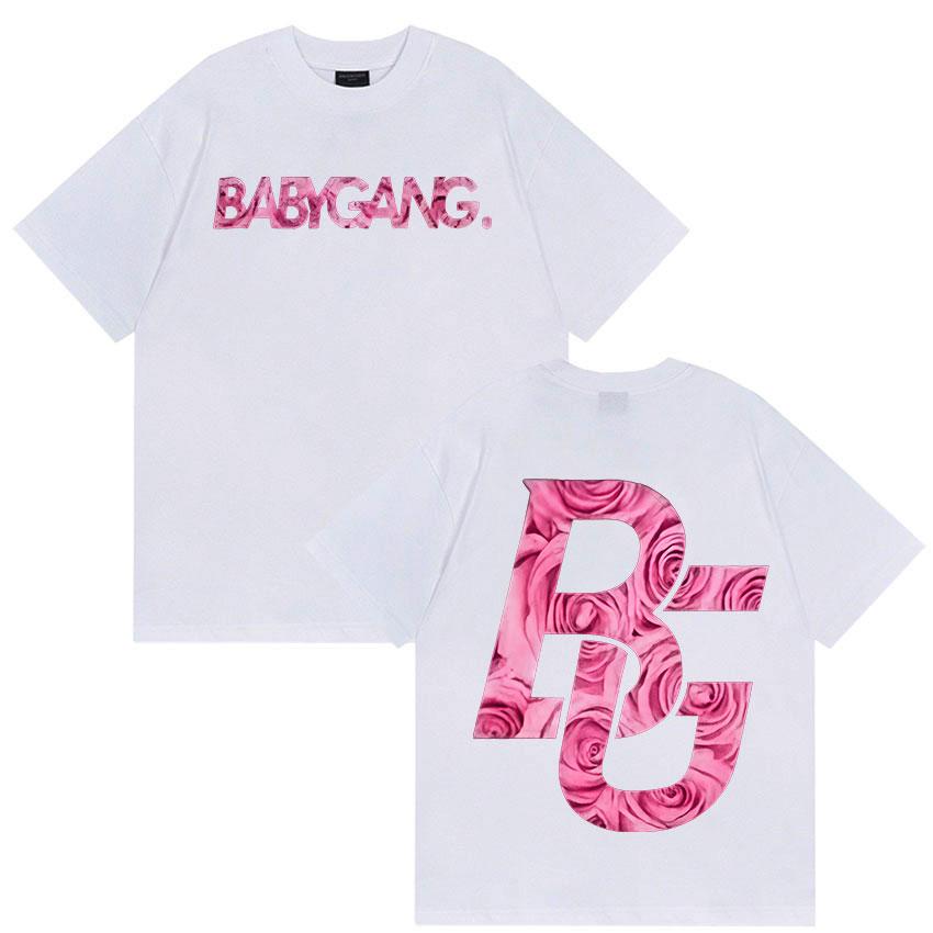 Rapper Baby Gang Album Tour Logo 2025 T Shirt Men Women Vintage High Quality Cotton T-shirt Casual Oversized T-shirt Streetwear