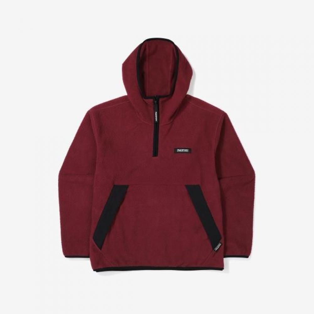 Fila Half Zip Hoodie Red/95