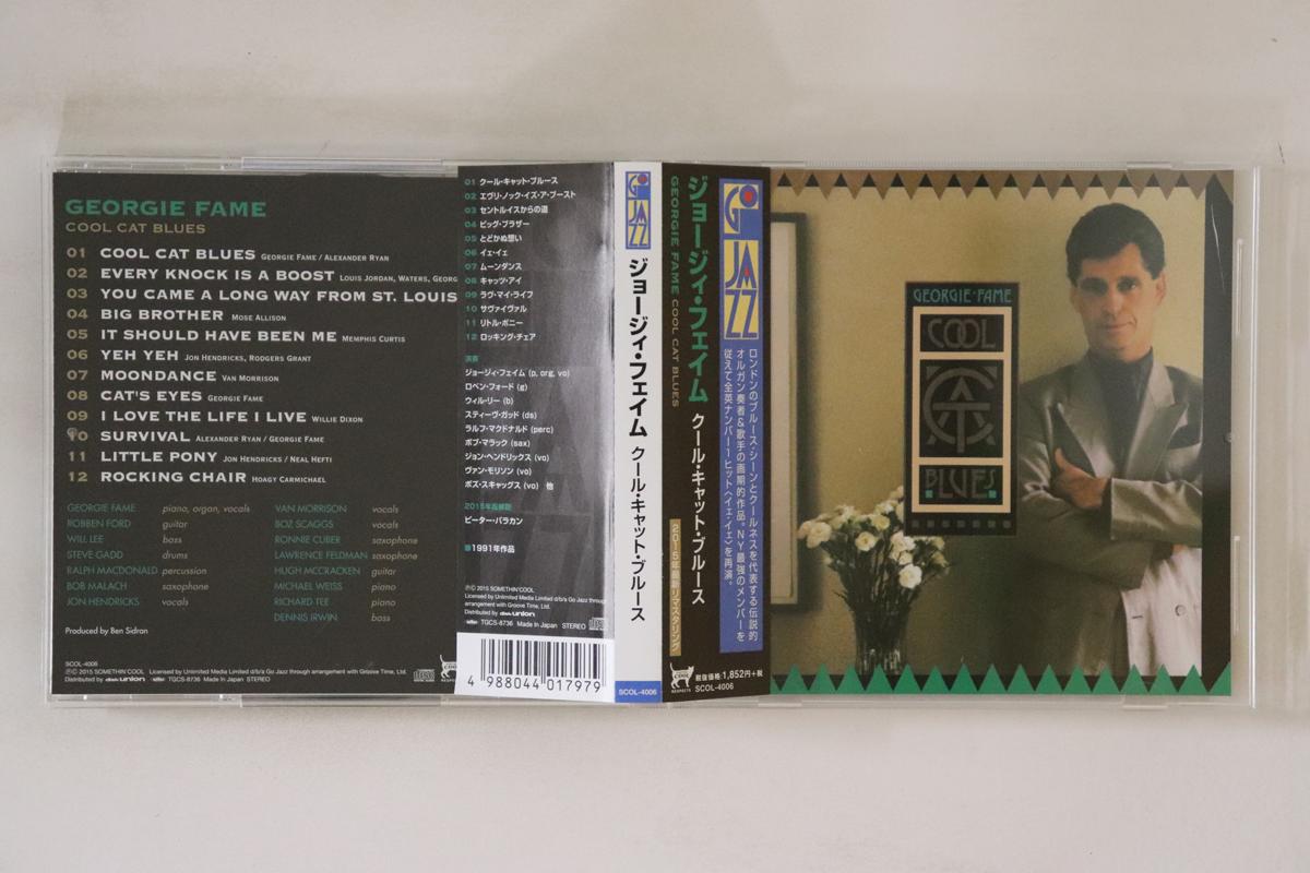 

CD GEORGIE FAME Cool Cat Blues SCOL4006 SOMETHINCOOLG 2015 Japan Obi Rock Used