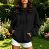 Women's Casual Long Sleeve Hooded Jacket for Everyday Wear