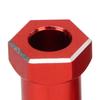 4 Pcs RC Wheel Hex Hub Aluminum Alloy Replacement 12mm Hex Hubs Extension Combiner for 1Celsius10 RC Climbing Car