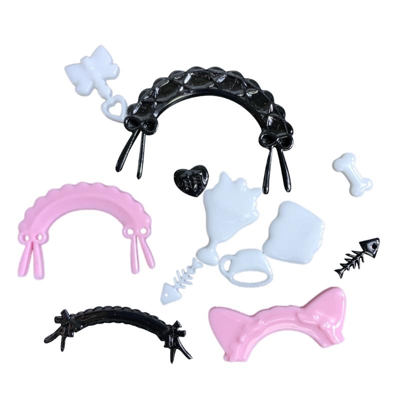 Maid Cosplay Resin Mold Jewelry Fillings Resin Silicone Mold Jewelry Tools Nail Art Craft