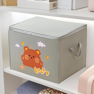 New Non-Woven Moisture-Proof Cute Storage Bag for Clothes, Quilts, and Luggage