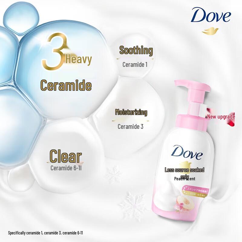 Dove White Peach Shower Foam