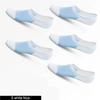 5 Pairs/pack  Man New Style Mesh Breathable Short Socks Male Sweat-absorbent Silicone Cotton Socks Men's Invisible Socks