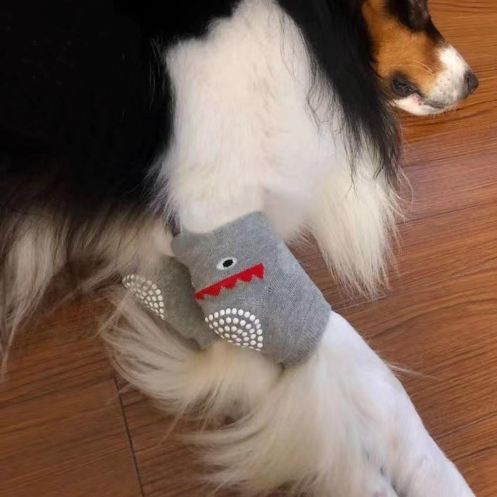 Anti-dirty Pet Knee Pads Soft Dog Leg Warmer Puppy Leg Protector Dog Elbow Cover Front Rear Legs