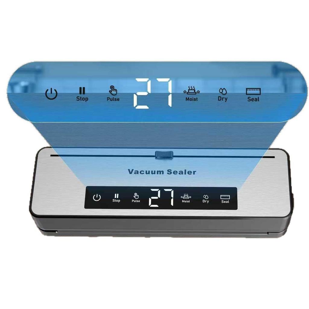 Detachable Vacuum Sealer for Fresh Meat Preservation - Washable Kitchen Appliance