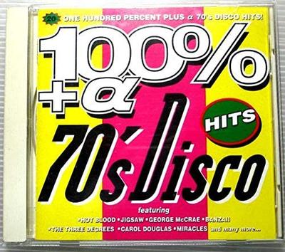 CD VARIOUS  100  70s Disco Hits TECX20781  1994 Japan SoulFunk Used