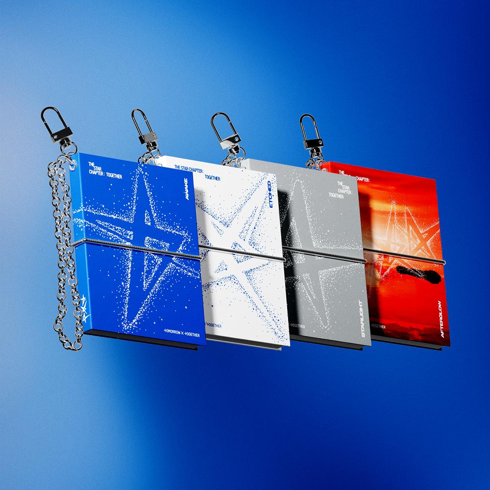 TOMORROW X TOGETHER TXT - Vol.4 The Star Chapter : Together Mini Book Keyring Version NFC Album