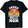 Lustige Hunde Stolze American Bully Mama American Bully Lustiges Hundegeschenk Unisex T-Shirt