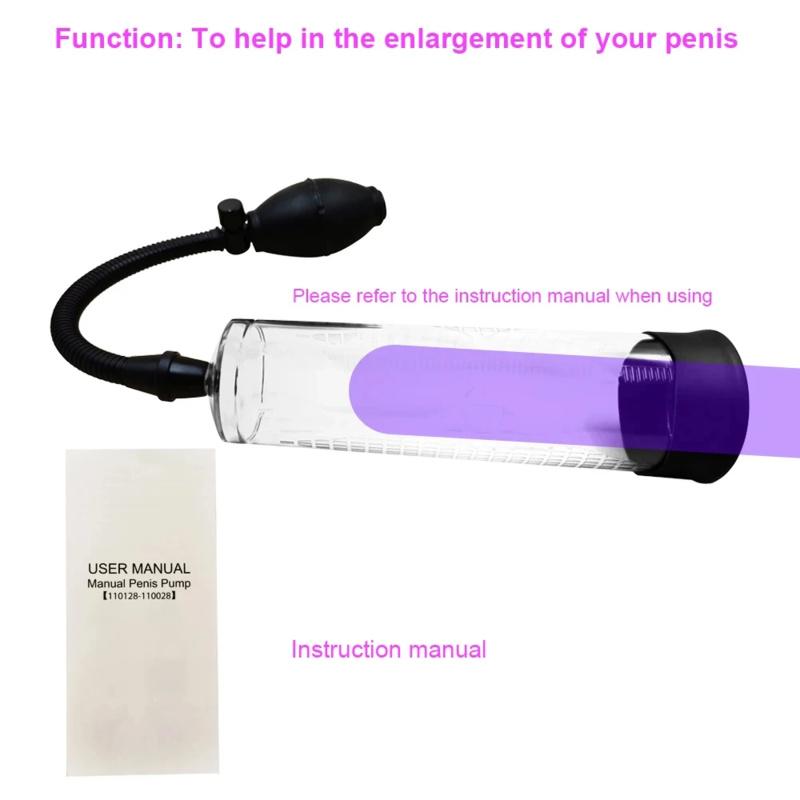 Effective Penis Pump Enlargement Vacuum  Extender Men Sex Toy Increase Length Enlarger Male Train Erotic Adult Sexy Product