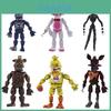 Vysoce kvalitní 6ks Fnaf Five Nights At Freddy's Mini figurky Ozdoba Hračka