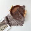 Gentle Triangular Lace Hair Scarf Ruffles French Pastoral Style Headscarf Hair Accessories Photo Headband Turban Women Girls