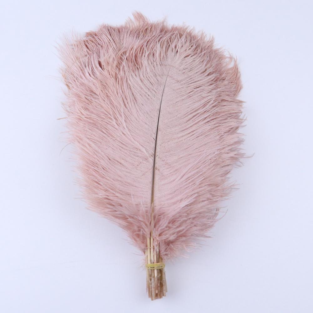 10Pcs White Ostrich Feathers for Wedding Party Decoration DIY Natural Feather Table Centerpiece Vase Craft Carnival Plumas Decor