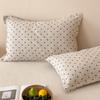 Cotton Muslin Pillowcase Set 48x74cm Soft Breathable Bedding Home Use 40s Count Pure Anti-Oil Stain