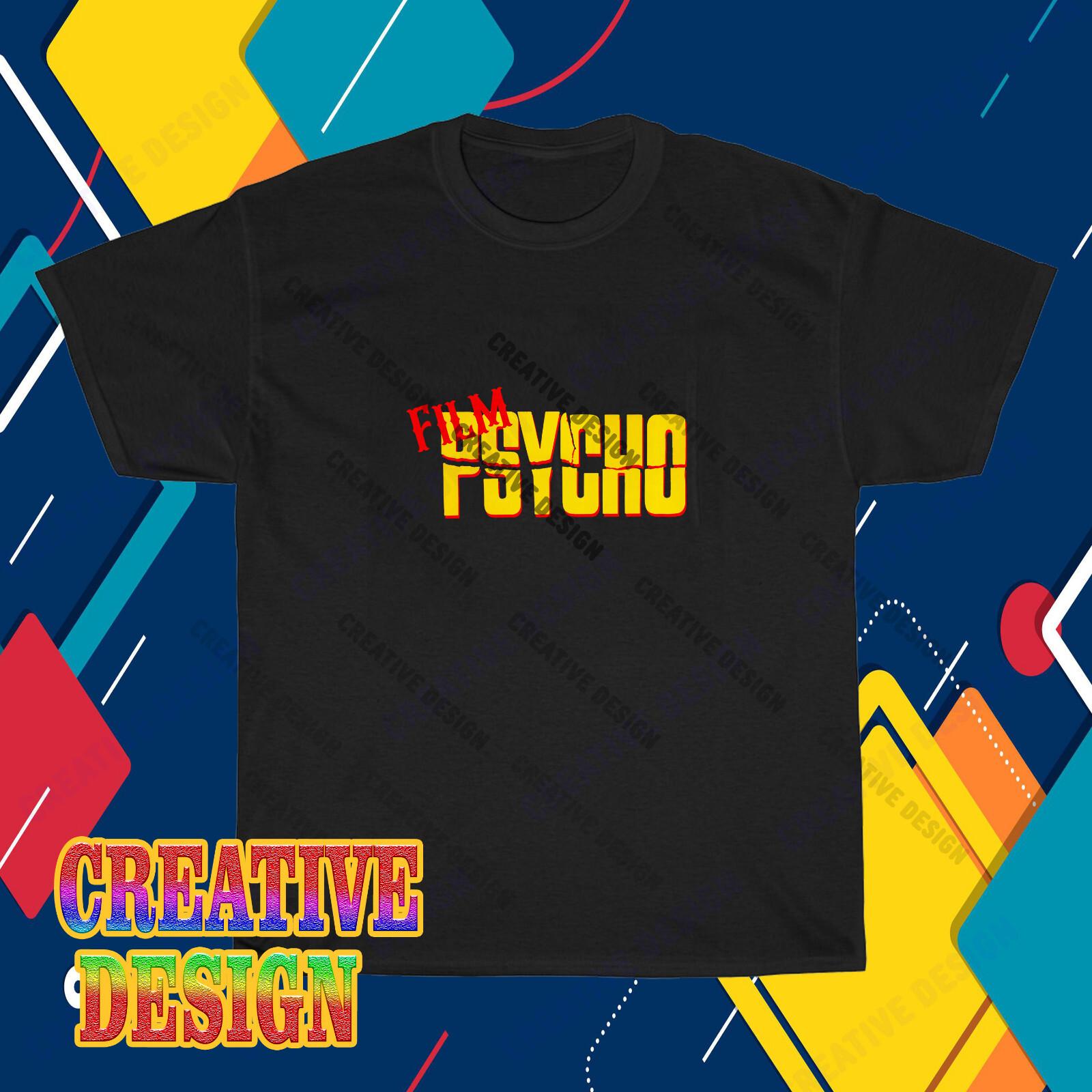 New Psycho Film Logo T-Shirt XXL