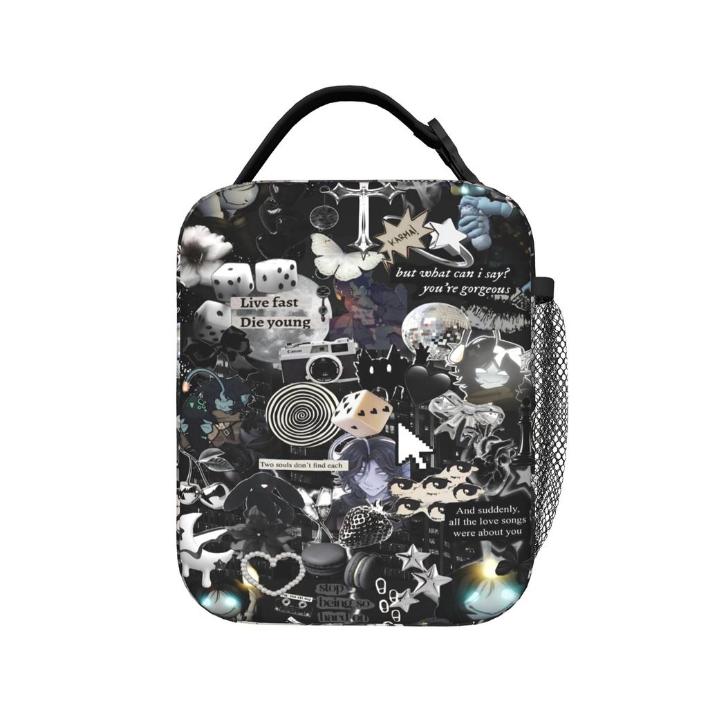 Sebastian Solace Insulated Lunch Bag for Men Women Food Bag Portable Thermal Cooler Lunch Boxes For School Office