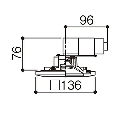 Panasonic Downlight LED încastrat în tavan tip 60 tip bec difuz culoare LGB75362LE1