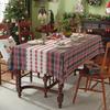 Vintage Green Checkered Tablecloth Christmas Plaid Slip Resistant Washable American Dining Cover Cross Border Deco Table Cover