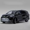 1:24 Toyota Sienna MPV Van Alloy Die-cast Toy Car Metal Toy Commercial Vehicle Car Model Sound and Light Pull Back Collection Children's Toy