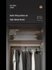 Cloakroom Pull-Down Clothes Hanger Wardrobe Lift Rod