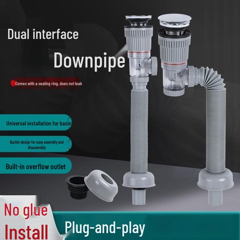 OEING Pop-Up Sink Drain Pipe