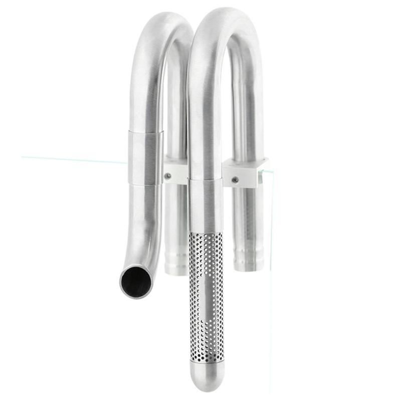 StainlessSteel FishTanks Water Inlet Outlet Pipe Maintenance Tool for Water Cleanliness Fishtanks Aquariums Supplies