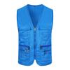 Outdoor Fishing Vest Multi-pocket Vest Men's Volunteer Volunteer Advertising Small Reporter Photography Overalls Vest