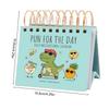 Pun For the day Creative Desktop Calendar Punny Motivational Desk Calendar Portable Motivational Office Decor Stationery Gift