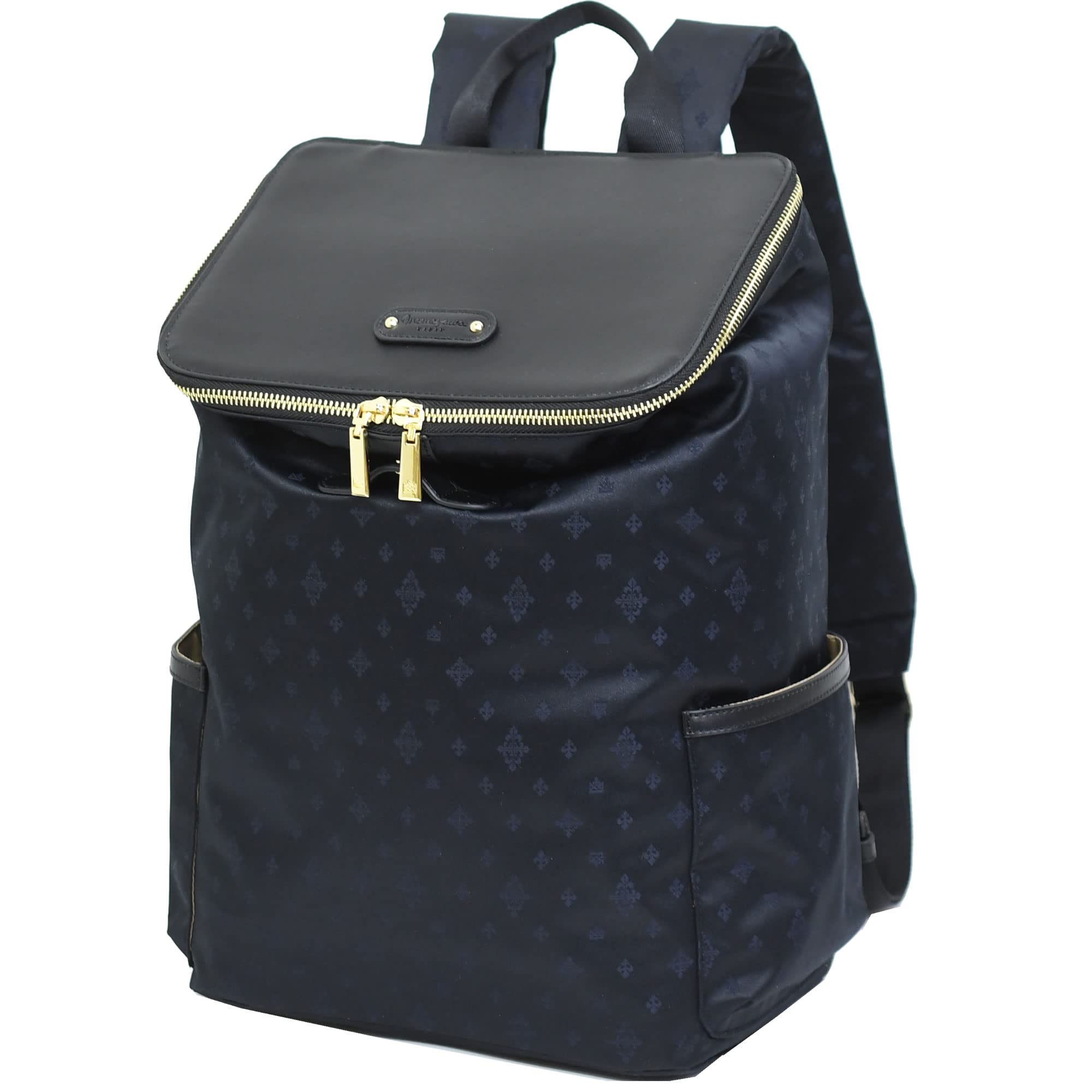 

Memezawa Bags Stylish Business A4 Large Perfect for with Lid and Exterior Black Women s Backpack, Flap-Style Backpack, Size, Capacity, Commuting,