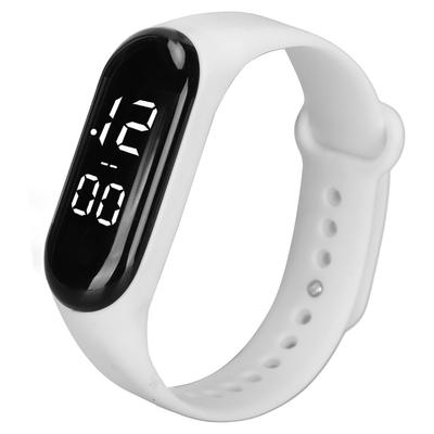 LED Touch Screen Electronic Watch Rubber Bracelet Digital Sports Wrist Watch for Boys Girls Men