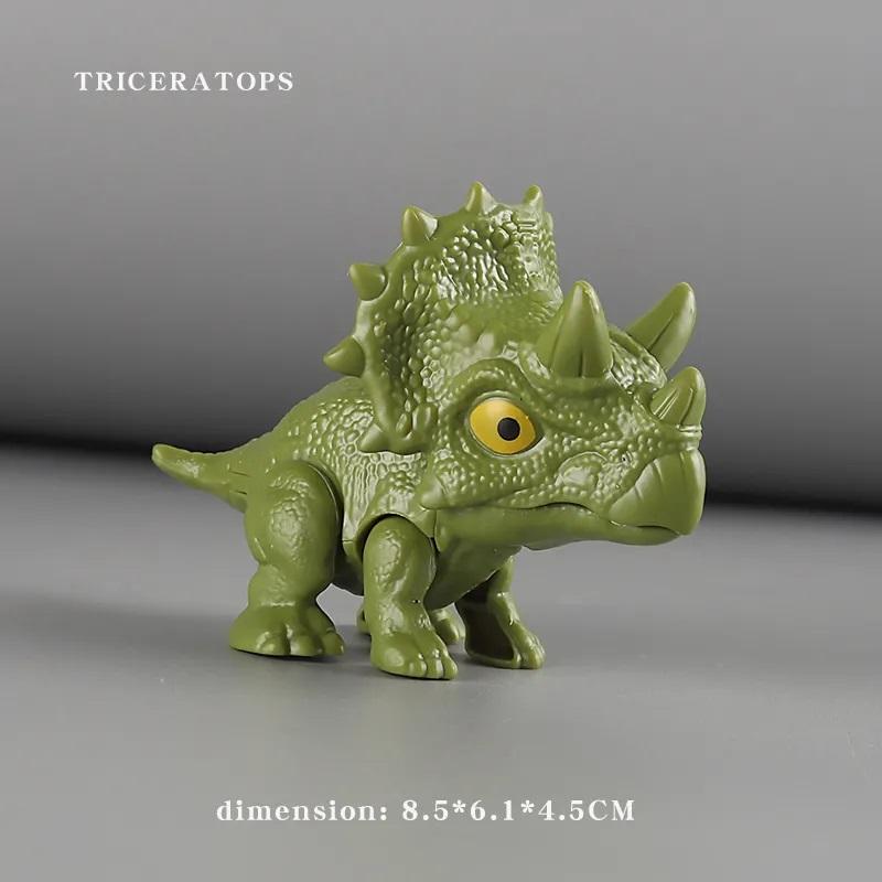 Dinosauři koušící do prstů Pohyblivé klouby Zábavné Dino Kreativní Podvodné Simulační Modely Dinosaurů Hračky Dětské Vzdělávací Hračky