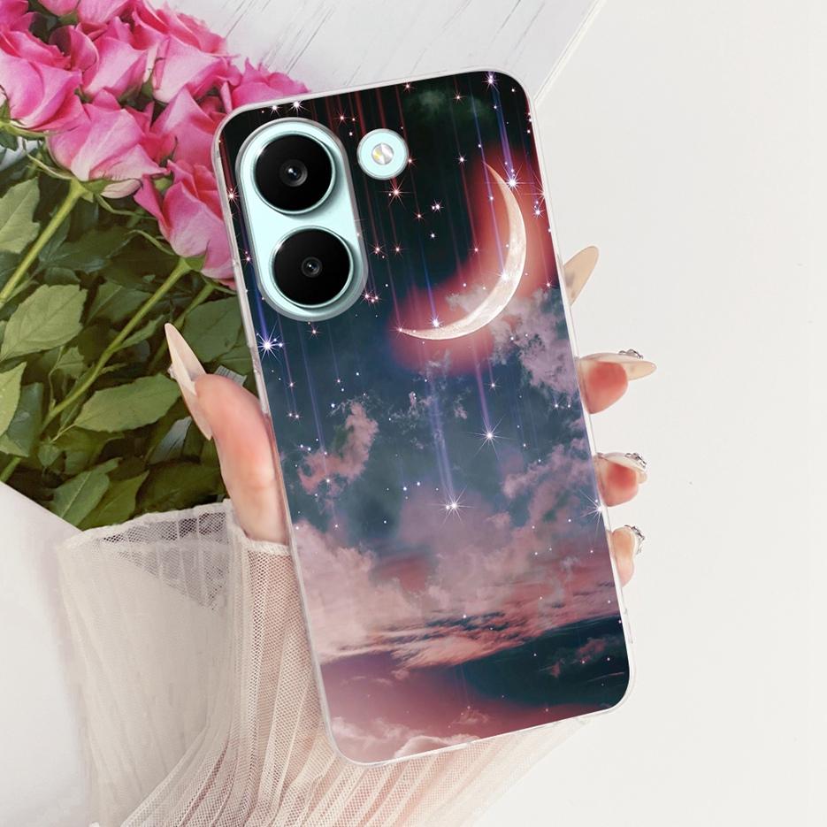 For Xiaomi Poco X8 Pro 5G Case Cute Cat Peacock Painted Cover Soft Slim Phone Case For Xiaomi Poco X8 Pro Max PocoX8 Pro 5G Bags
