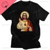 Funny Jesus I Saw That Meme Print Graphic Tshirt Unisex Unisex Tee Shirt Short Sleeve Creativity Casual Summer Shirt Streetwear Tops Unisex