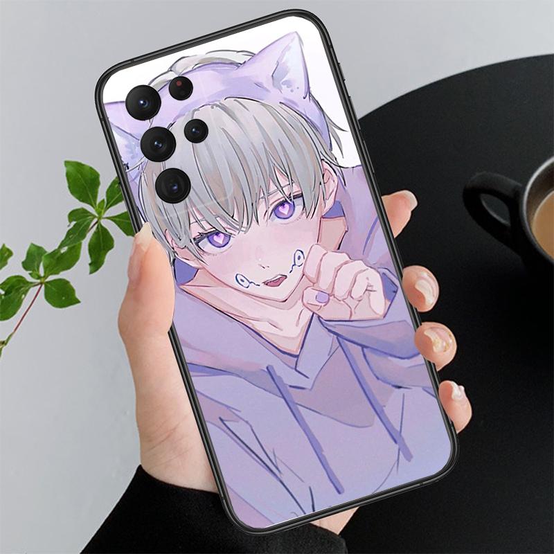 

Toge Inumaki Anime Phone Case For Samsung Galaxy S25 S24 S23 S22 S21 Ultra S24 S23 S22 S21 S25 Plus S24 S25 FE S23Ultra