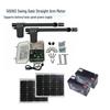 Solar-Powered Smart Double-Arm Swing Gate Motor for Villas & Homes