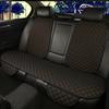 All-Season Breathable Linen Car Seat Cushion Set with Polka Dot Embroidery