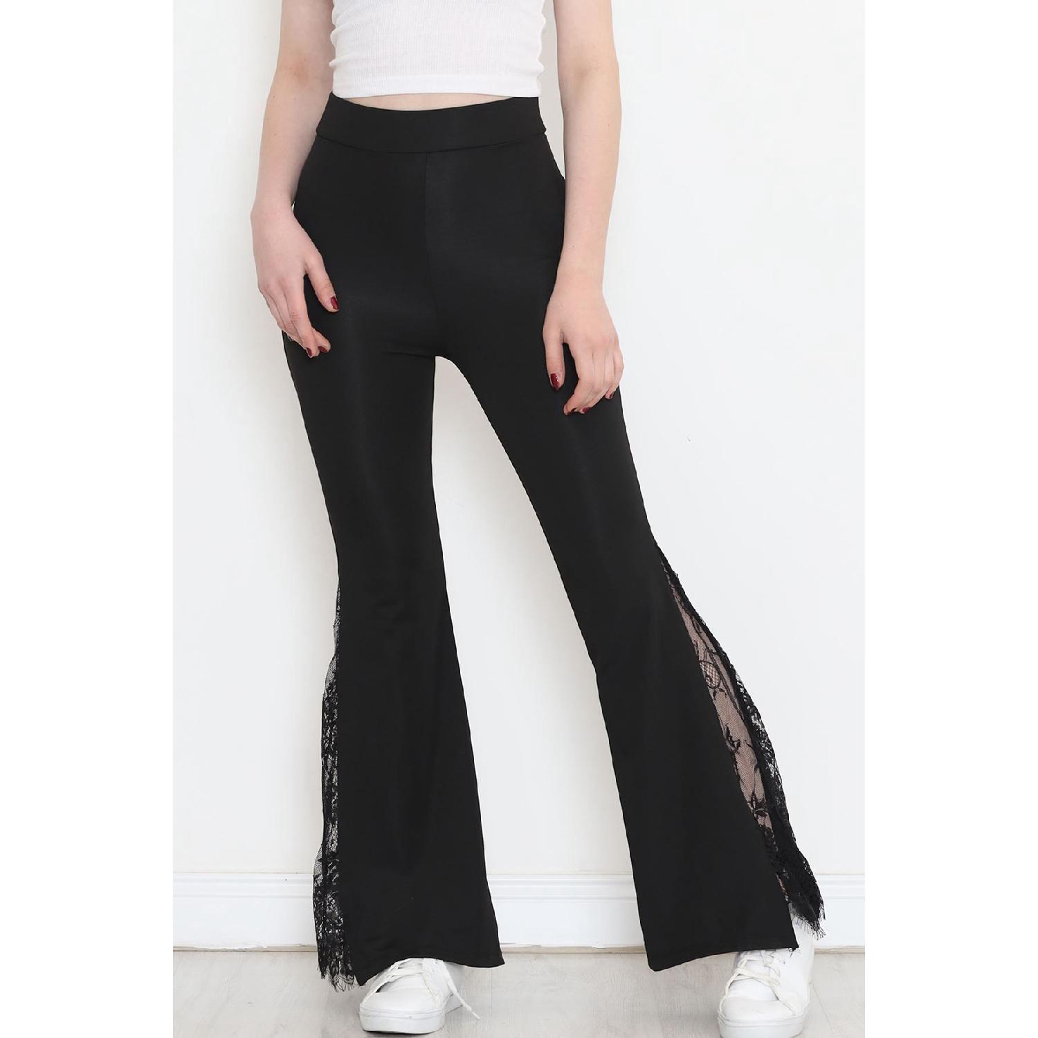 

New Season Clez Tulle Spanish Leg Tights Black Color Campaign 2XL-3XL чистий