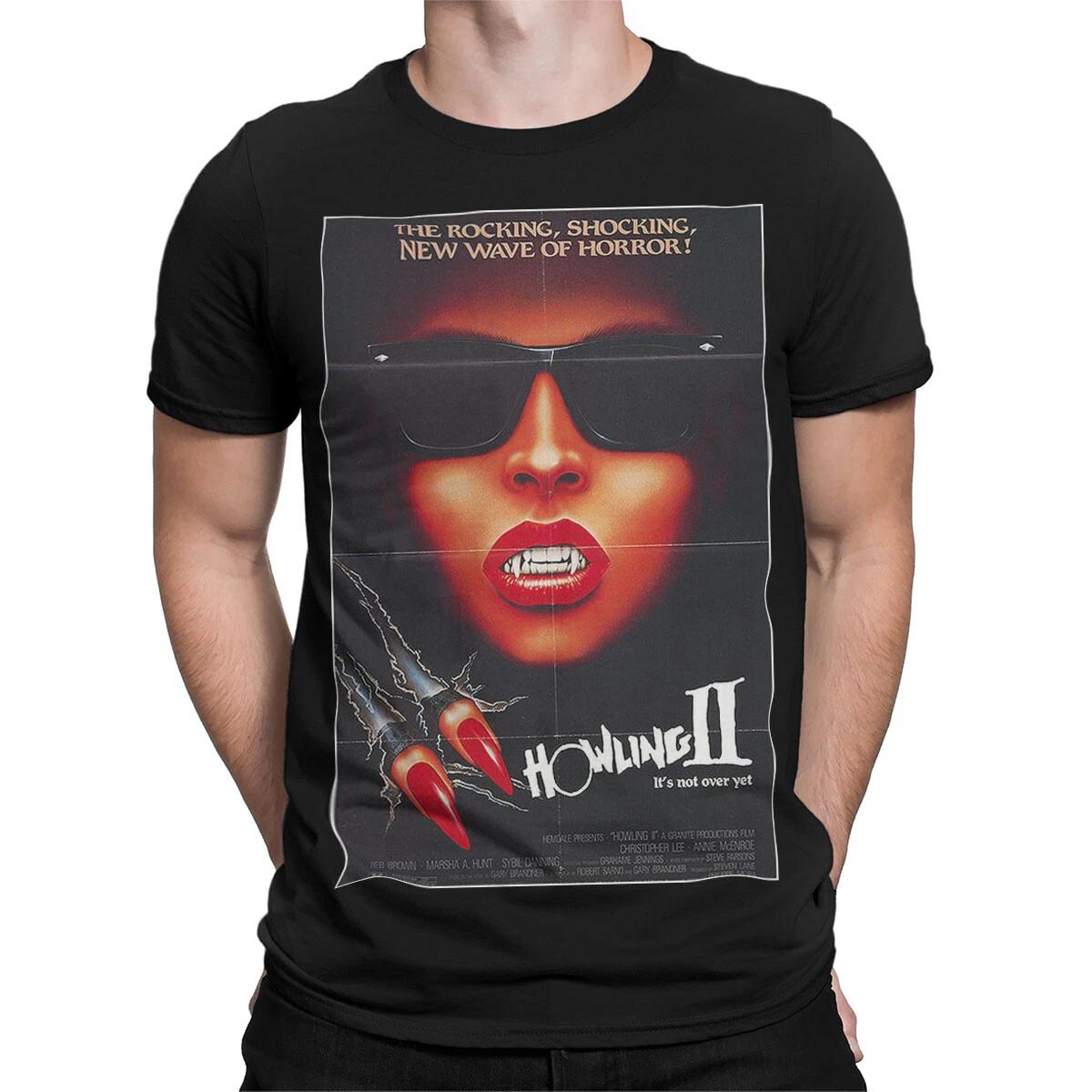 

Howling II Its Not Over Yet Horror Films Movies Mens Womens Graphic Tee S