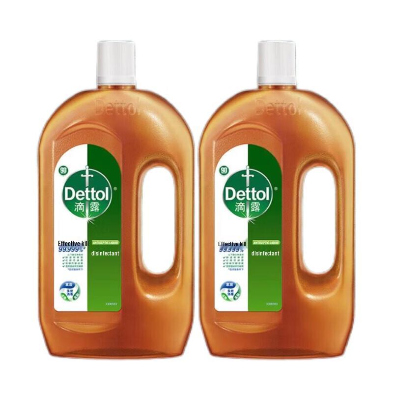 Dettol Бытовой дезинфектант (2 x 1,2 л Семейная упаковка)