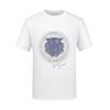 Herren Kurzarm T-Shirt mit heißen Strasssteinen aus Glanzbaumwolle Übergröße Lockere Passform Stilvolles Oberteil für bequemes Tragen